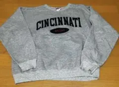 【古着】Champion スウェット　グレー