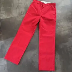 Dickies 874 ワークパンツ レッド w32のサムネイル