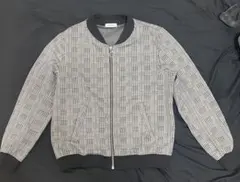 チェック柄 ボンバージャケット