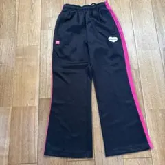 HEAD 黒とピンク ロングパンツ