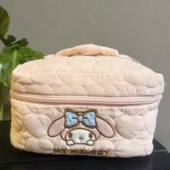 新品未使用 マイメロ♡バニティポーチ 大容量 ピンクのサムネイル