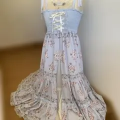 ❤️未使用タグ付き❤️花柄2wayロングスカート