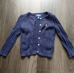 ラルフローレン　カーディガン3T 美品