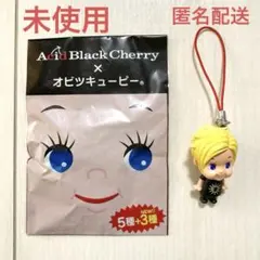 Acid Black Cherry × オビツキューピー ストラップ 黒Tシャツ