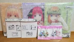 五等分の花嫁 一番くじ バストアップアクリルボード A,B,D賞他おまけ付