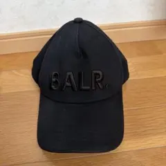 BALR. 　キャップ　黒ロゴ