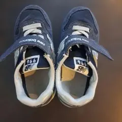 New Balance 996 キッズスニーカー ネイビー