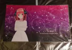 中野二乃　五等分の花嫁　プレイマット　ラバーマット　マウスパッド　サプライ
