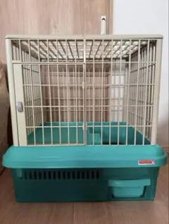 【希少品】小動物用2階建て（地下室あり）大型ケージ/ラビット快適ハウスのサムネイル