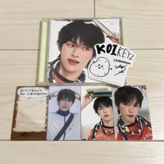 KO1KEYZ CD FC限定盤 トレカ ステッカー 特典 シンヘン㉗