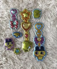 たまごっち ぷくキラシール おすそ分け くちぱっち まめっち