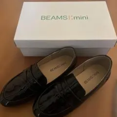 入園　卒園　BEAMS::mini フォーマルシューズ 20cm ブラック