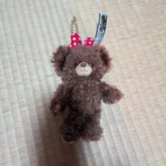 Disney UniBEARsity プリン ぬいぐるみキーチェーン