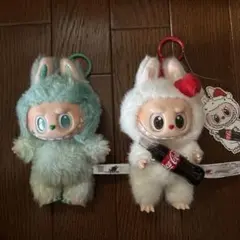 THE MONSTERS コカ・コーラ シリーズ ラブブ&緑ラブブ　2点セット