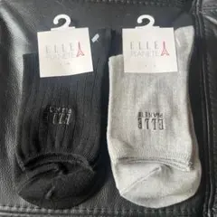 ELLE PLANETE レディース ソックス 2足セット