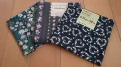 花柄カットクロス３種