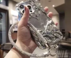 ★キラキラ ラインストーン携帯ストラップ（マルチカラー）