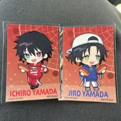ヒプマイ　コスモワールド　ステッカー　山田一郎　山田二郎