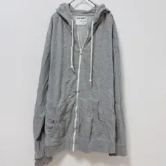 古着 OLD NAVY グレー フード パーカー 【XL】カジュアル ワンマイル
