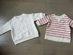 ベビー トレーナー 2枚セット 60-70cm