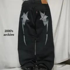 2000's archive Levi's paint denim pants