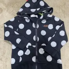 FOR YOUR ACTUAL SENSE 水玉パーカー 100cm