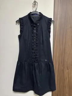 Burberry ノースリーブ膝丈ワンピース