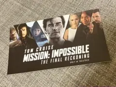 ミッションインポッシブル ザファイナルレコニング ステッカー 未使用品