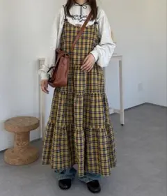 【期間限定価格】kutir A/Wアソートリボンティアードキャミワンピース