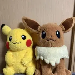 クラシックボアぬいぐるみ　ピカチュウ イーブイ　ピカピカボックス