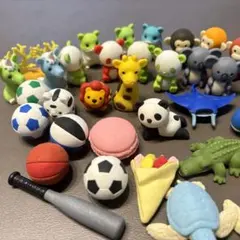 おもしろ消しゴム　42個セット