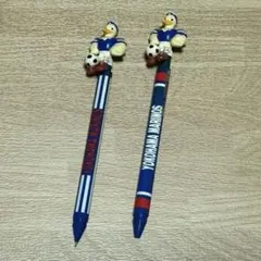 横浜マリノス　マリノス君　ポールペン ＆ シャープペン セット　レトロのサムネイル