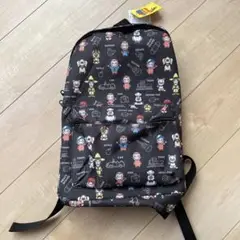 おさるのジョージ　新品　リュックサック黒　ブラック
