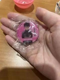 GEN NARUMI 缶バッジ ピンク
