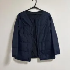 INDIVI コートインナー ネイビー
