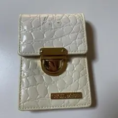 玉*郎様 CECIL McBEE セシルマクビー クロコ調 カードケース 小物入