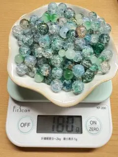 ガラスビーズセット 180g