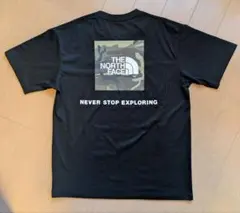 THE NORTH FACE カモフラージュＴシャツ Ｓサイズ ブラック