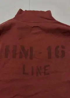 90年代 米軍実物 U.S.NAVY デッキクルーシャツ ミリタリー グリーン