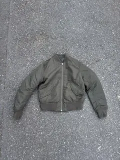 早い者勝ち 00s old uniqlo MA1 短丈 y2k平成