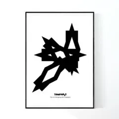 【新品A4】TYPOGRAPHYS アートポスター（A4サイズ）#5191のサムネイル