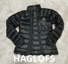 HAGLOFS ブラック レディースダウンジャケットのサムネイル