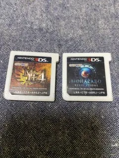 モンスターハンター4 & バイオハザード リベレーションズ 2本セット