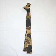BARNS OUTFITTERS バーンズ 迷彩柄 ネクタイ
