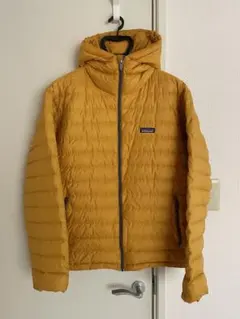 パタゴニア ダウンジャケット　フーディー　フード　アウトドア　登山