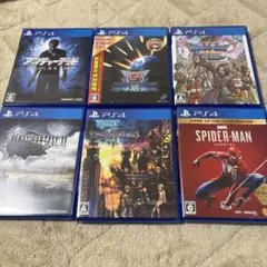 PS4 ゲームソフト 6本セット