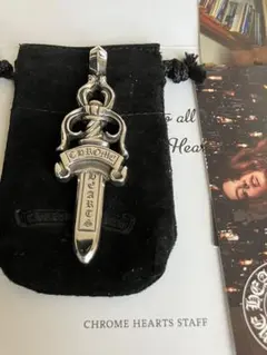 CHROME HEARTS 万年筆 シルバー ダガーチャーム付 - メルカリ