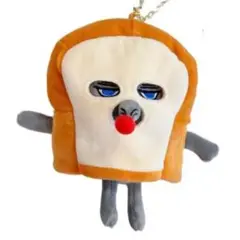 新品未使用　パン泥棒　ぬいぐるみキーホルダー　マスコット
