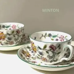 【希少】MINTON ミントン ハドンホール カップ＆ソーサー 2客セット
