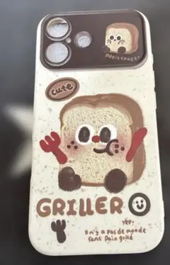 トーストキャラクター iPhone16用ソフトケース